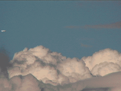 A UFO videotaped by a Hungarian airforce pilot